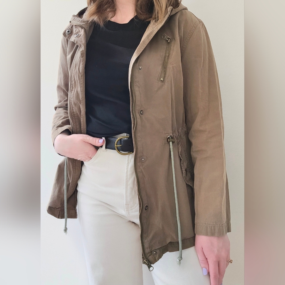 Olive Military Jacket